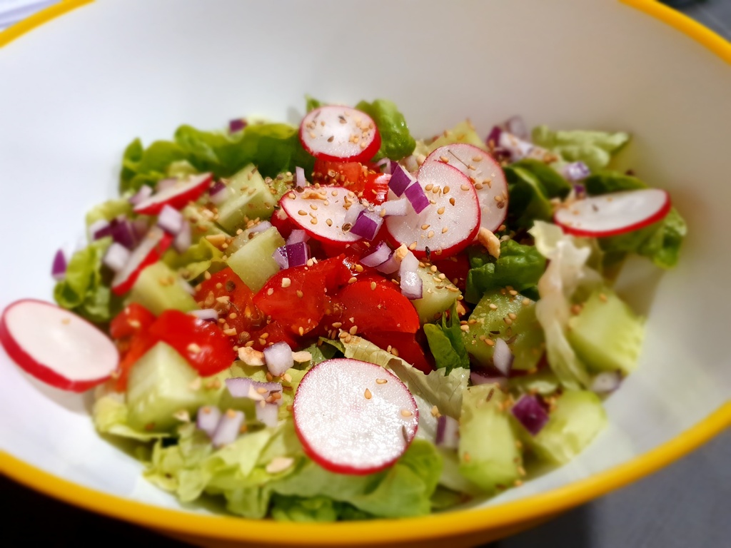 Salade Auzzie topping au Dukkah